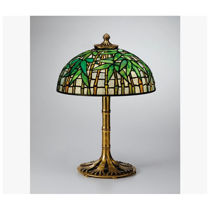 Tiffany Bamboo Table Lamp