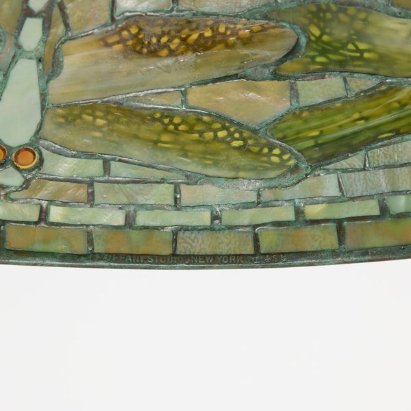 Tiffany Studios Shade Rim Signature Mark