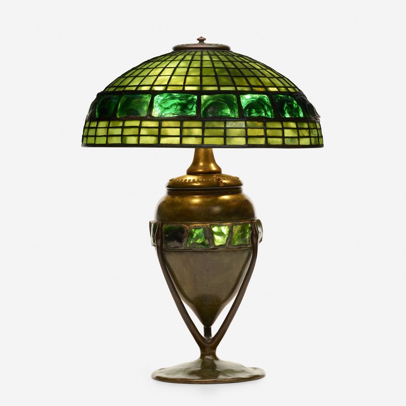 Tiffany Turtleback Lamp Green