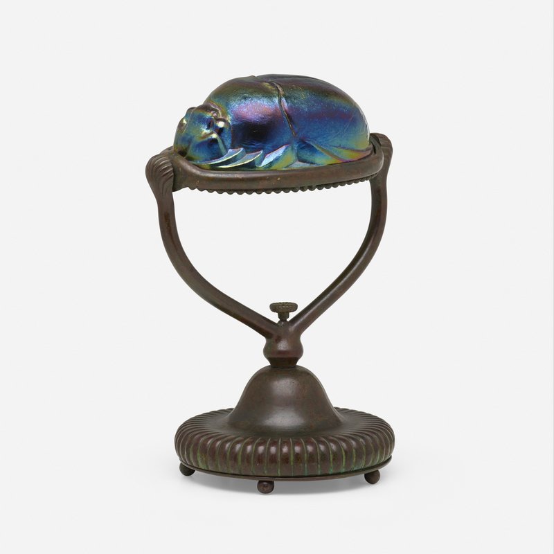 Tiffany Scarab Desk Lamp